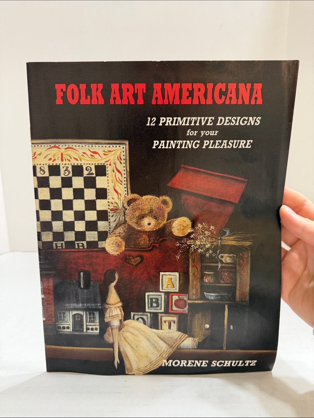 Folk Art Americana by Morene Schultz- Painting Book